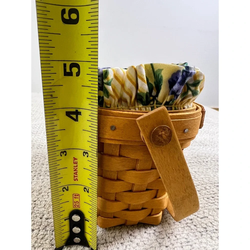 Longaberger American Cancer Society Horizon of Hope Basket Fabric Line Protector